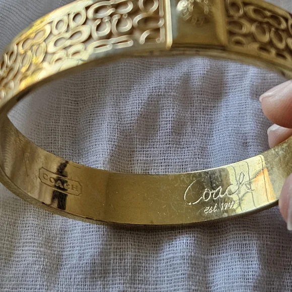Coach Vintage Bangle Bracelet - Picture 5 of 9